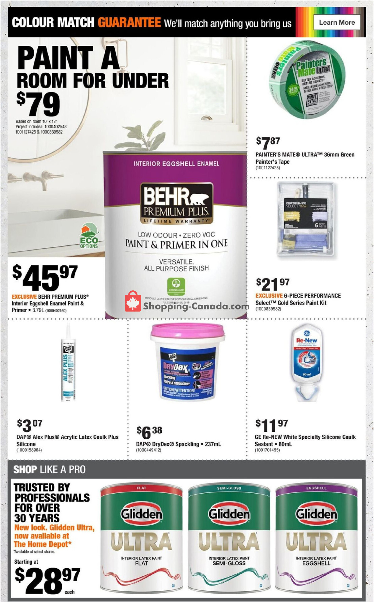 Home Depot flyer from Thursday January 25, 2024 to Wednesday January 31, 2024 - page 13