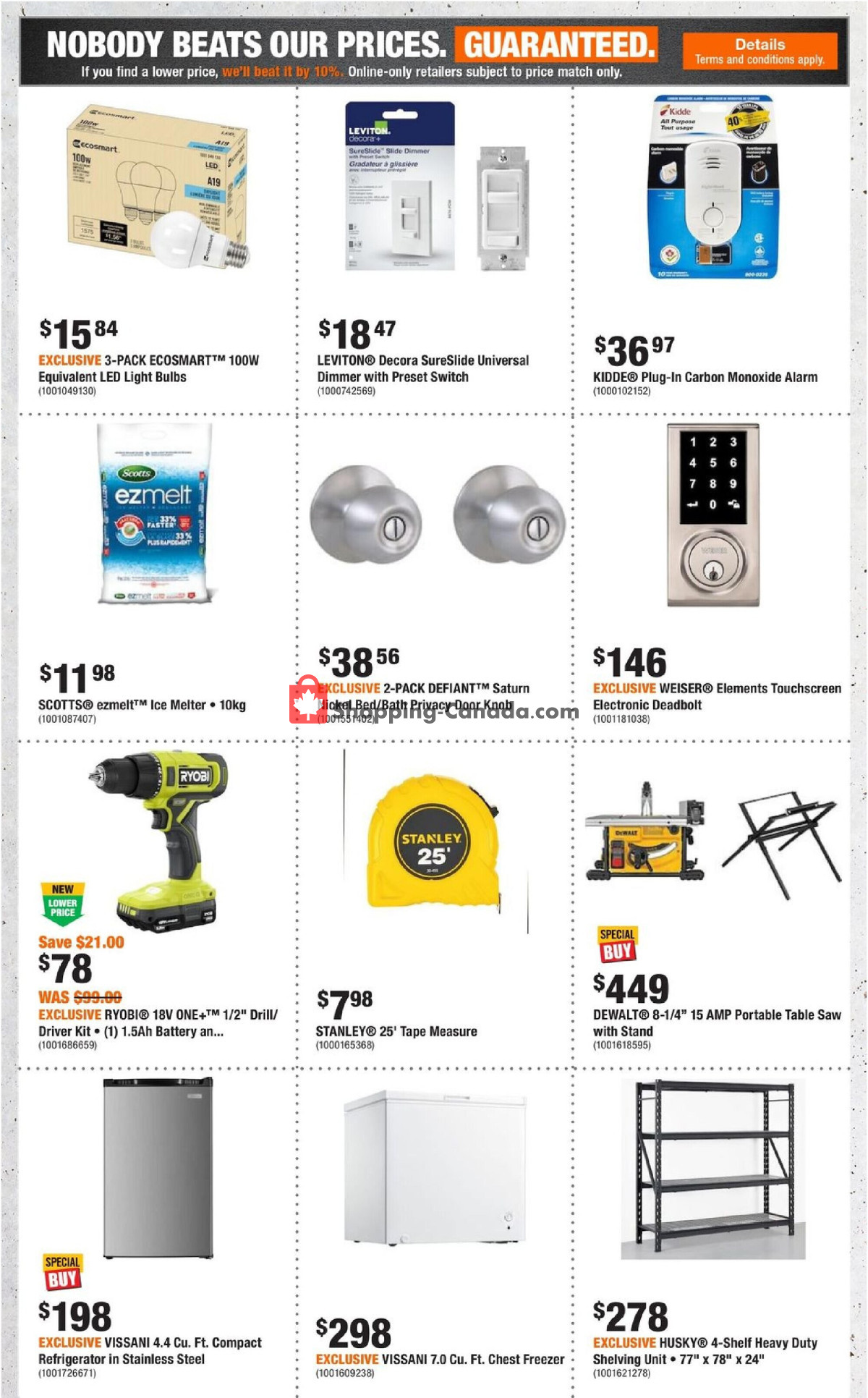 Home Depot flyer from Thursday January 25, 2024 to Wednesday January 31, 2024 - page 2