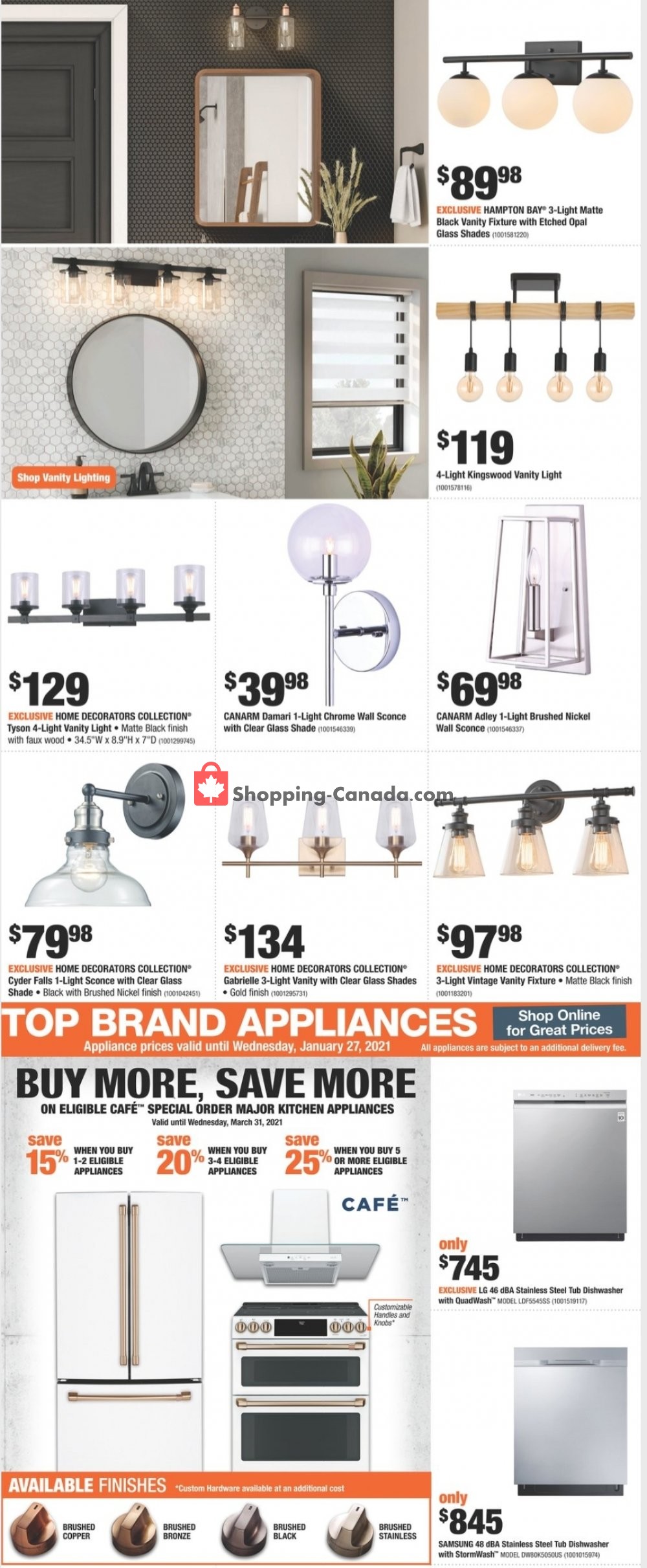 Home Depot flyer from Thursday January 21, 2021 to Wednesday January 27, 2021 - page 11