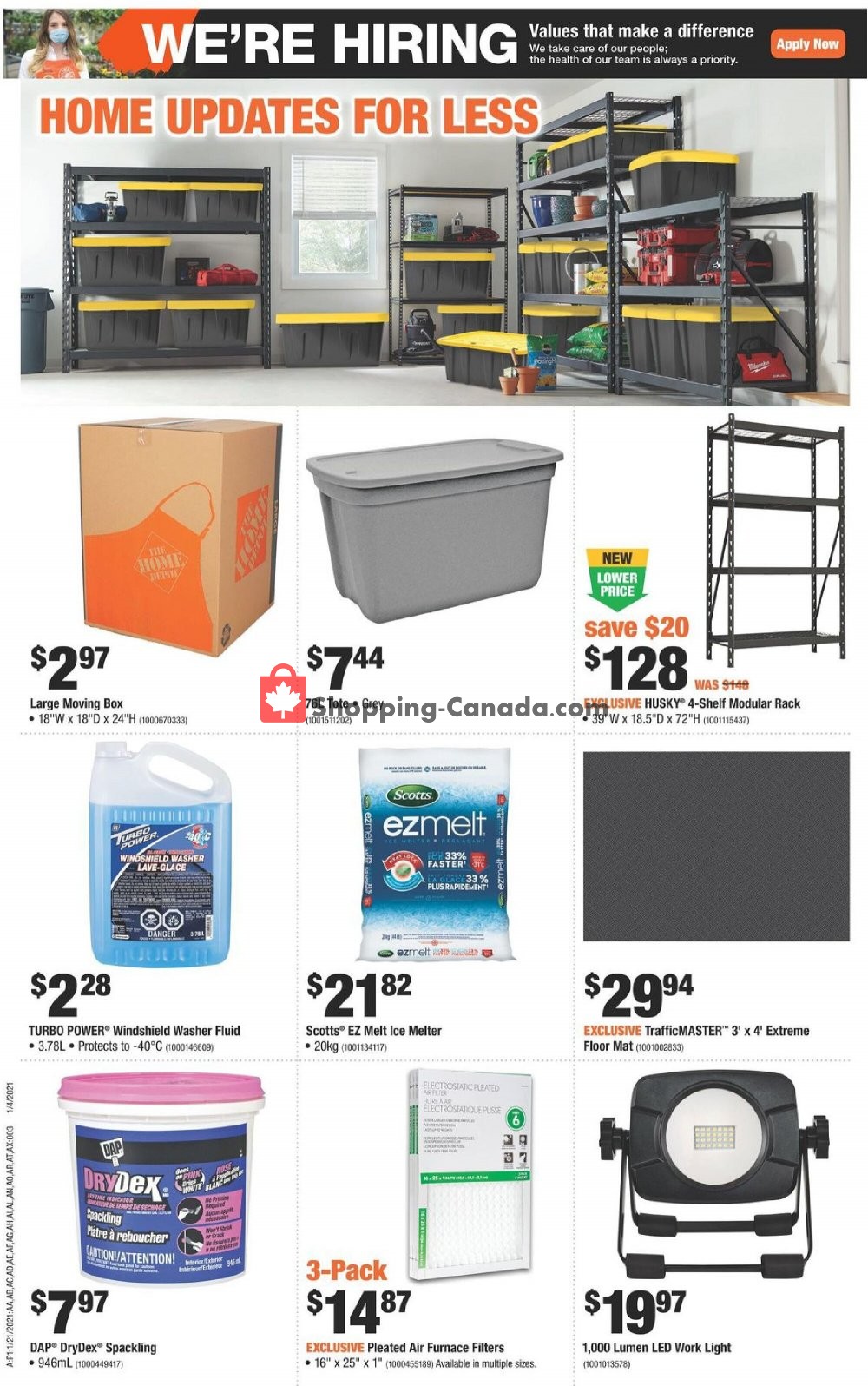 Home Depot flyer from Thursday January 21, 2021 to Wednesday January 27, 2021 - page 4