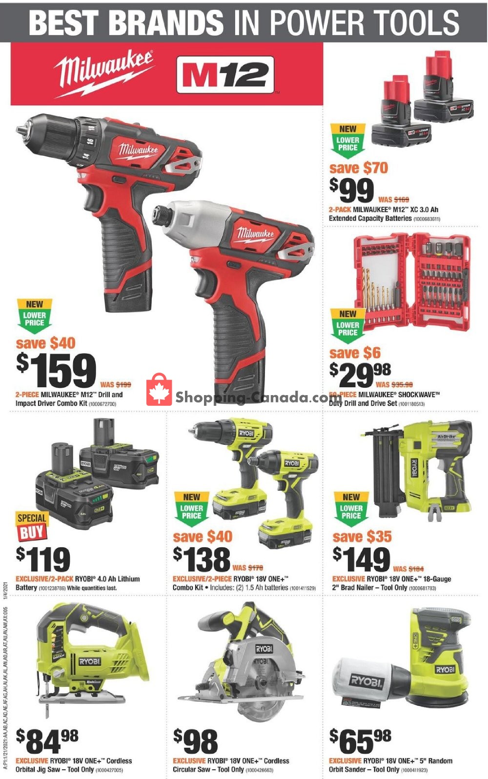 Home Depot flyer from Thursday January 21, 2021 to Wednesday January 27, 2021 - page 6