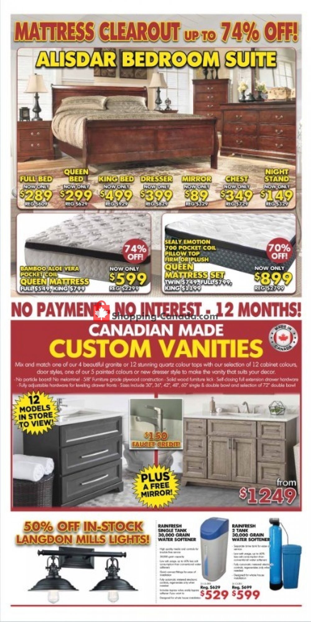 Home Furniture flyer from Friday January 25, 2019 to Monday February 4, 2019 - page 4