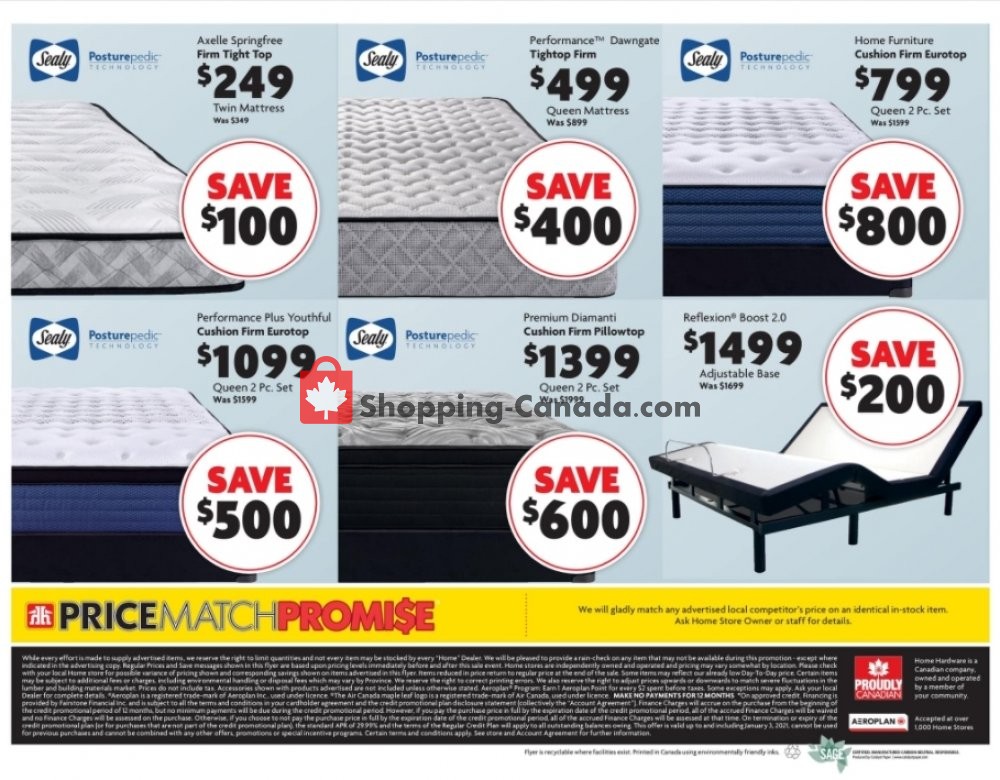 Home Furniture flyer from Thursday December 17, 2020 to Sunday January 3, 2021 - page 8