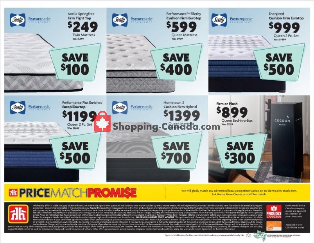 Home Furniture flyer from Thursday August 6, 2020 to Sunday August 16, 2020 - page 8