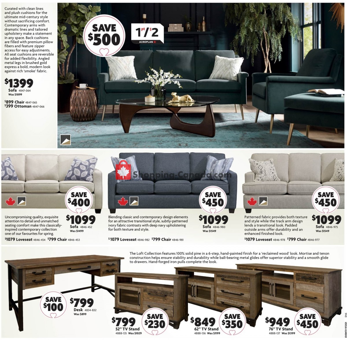 Home Furniture flyer from Thursday February 11, 2021 to Sunday February 21, 2021 - page 2