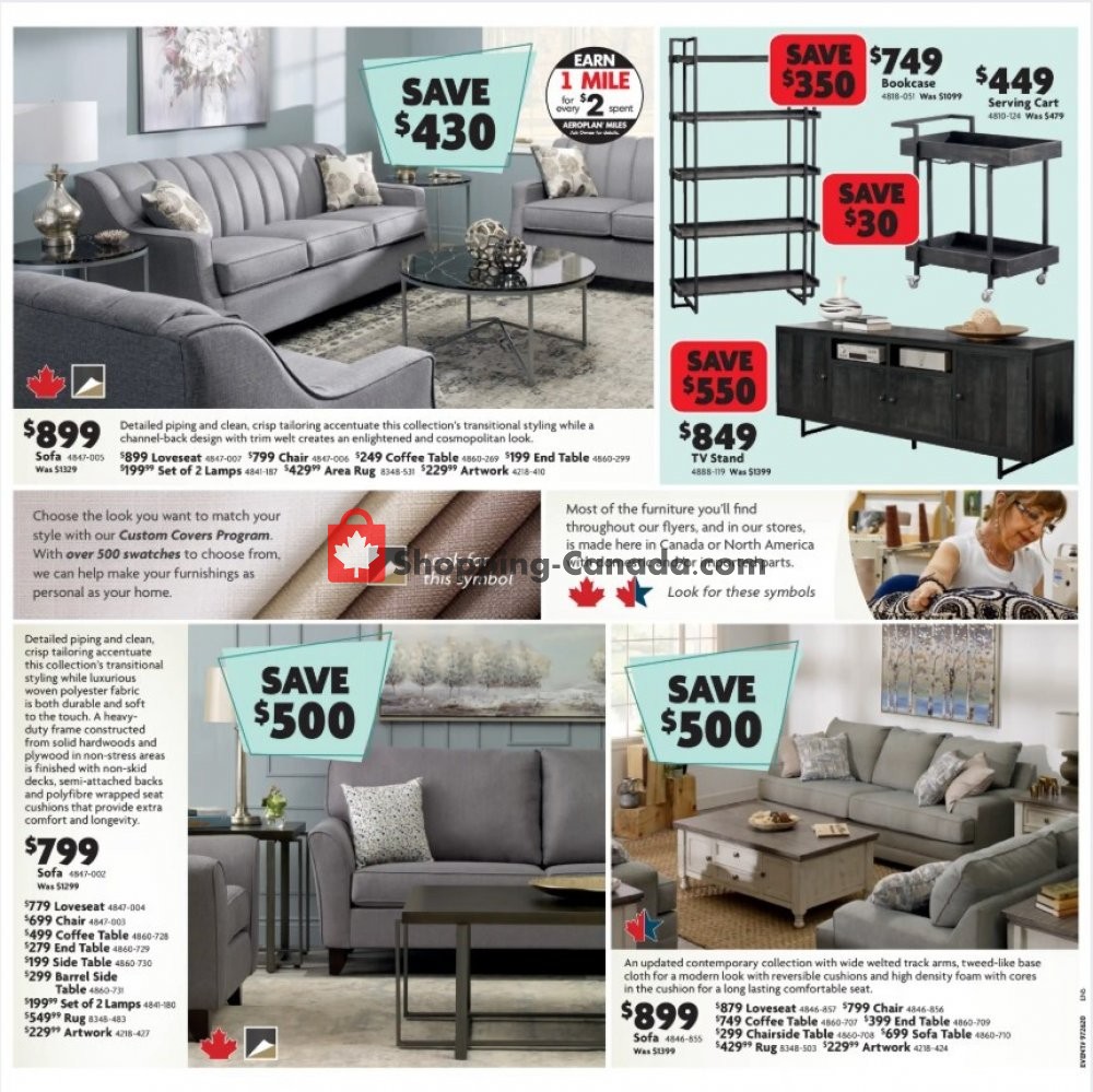 Home Furniture flyer from Thursday August 6, 2020 to Sunday August 16, 2020 - page 2