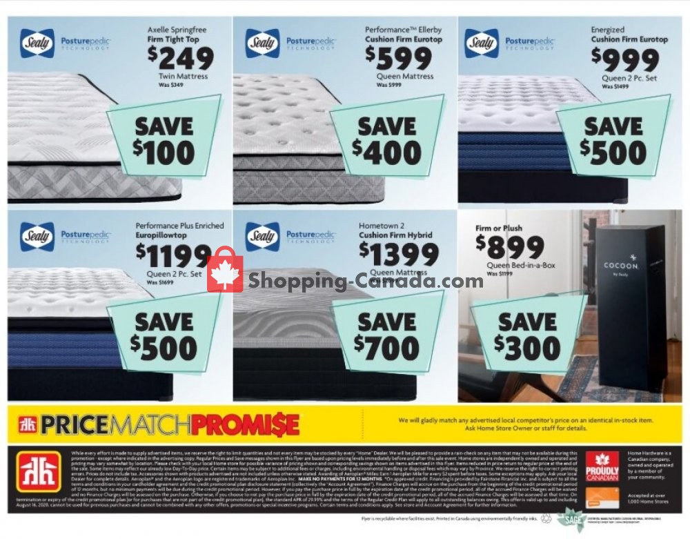 Home Furniture flyer from Thursday August 6, 2020 to Sunday August 16, 2020 - page 8