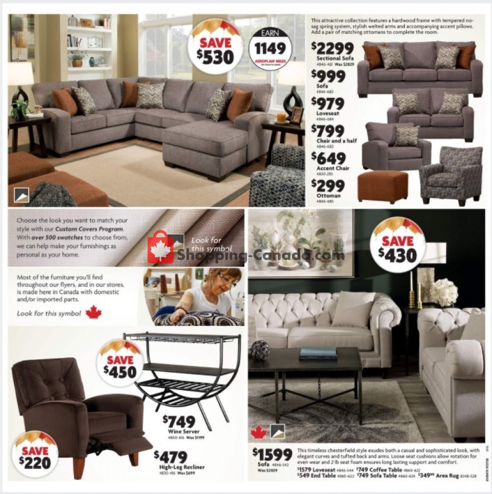 Home Furniture flyer from Thursday October 15, 2020 to Sunday October 25, 2020 - page 2