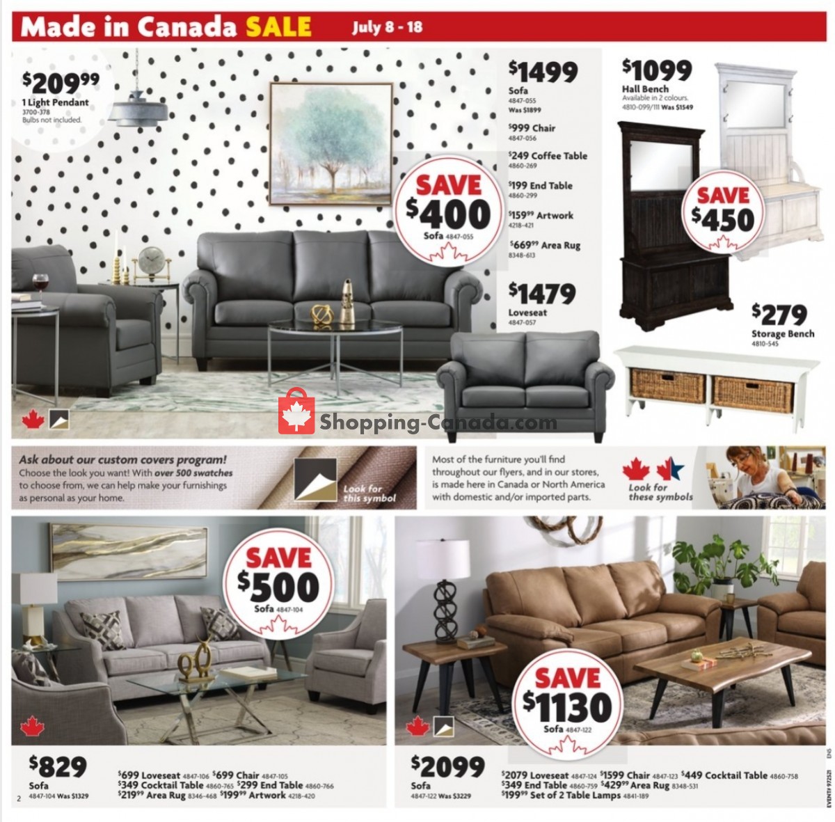 Home Furniture flyer from Thursday July 8, 2021 to Sunday July 18, 2021 - page 2
