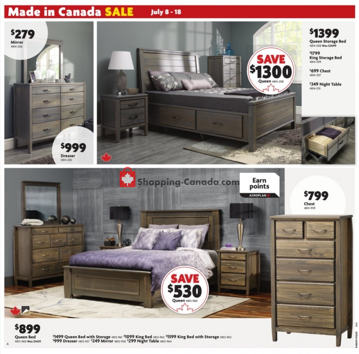 Home Furniture flyer from Thursday July 8, 2021 to Sunday July 18, 2021 - page 4