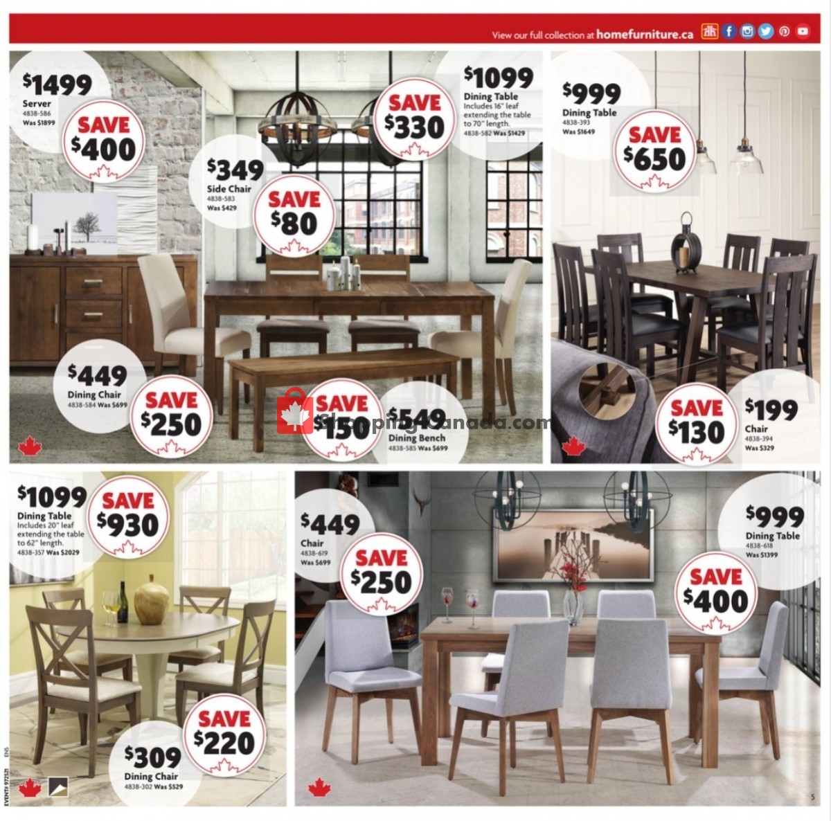 Home Furniture flyer from Thursday July 8, 2021 to Sunday July 18, 2021 - page 5
