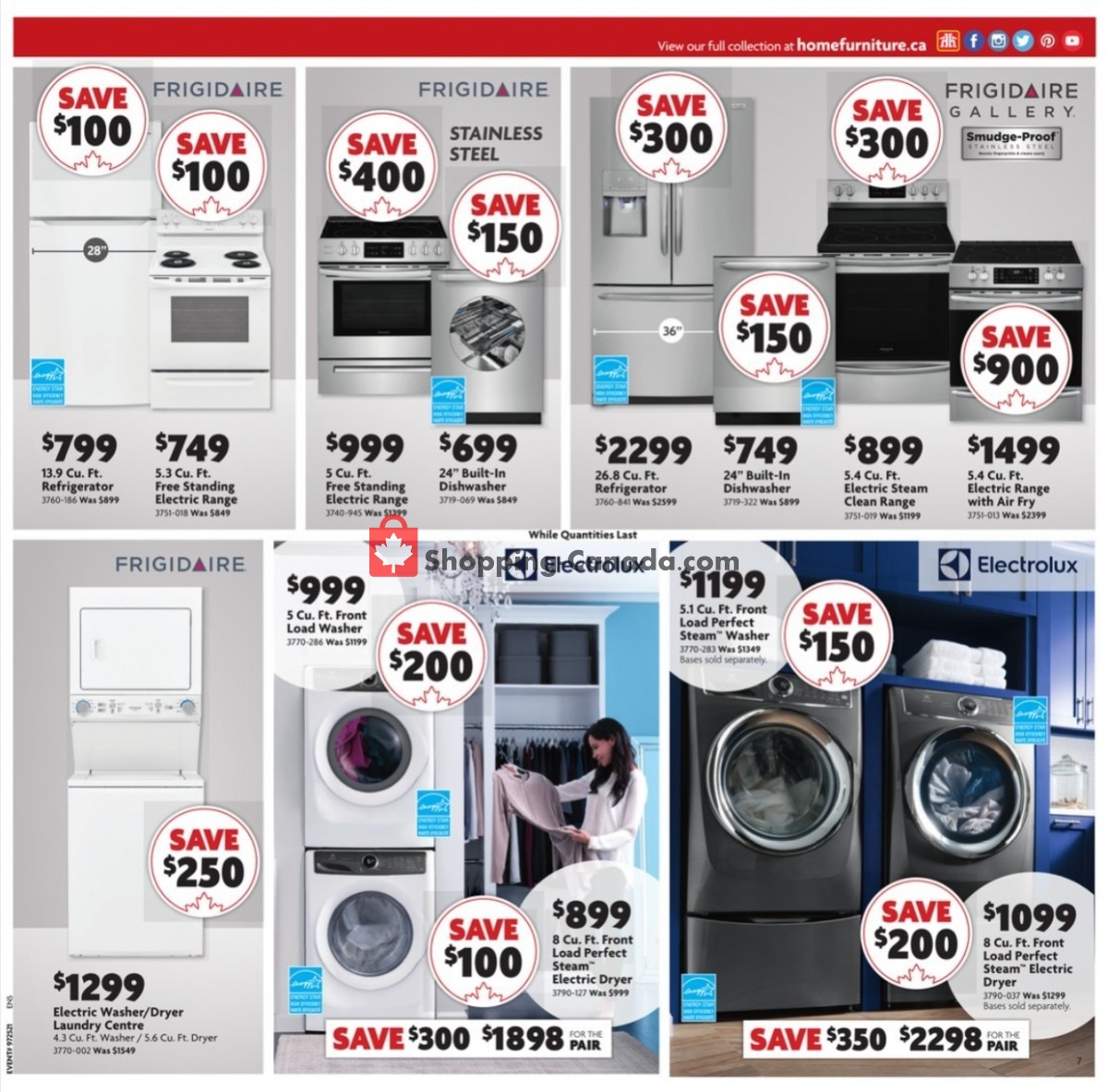 Home Furniture flyer from Thursday July 8, 2021 to Sunday July 18, 2021 - page 7