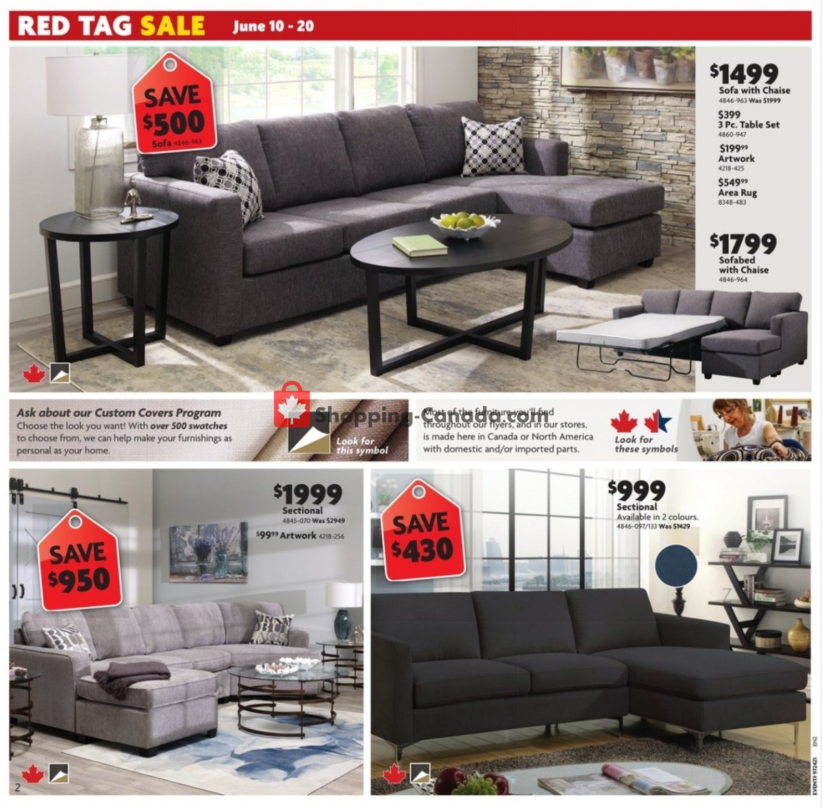 Home Furniture flyer from Thursday June 10, 2021 to Sunday June 20, 2021 - page 2