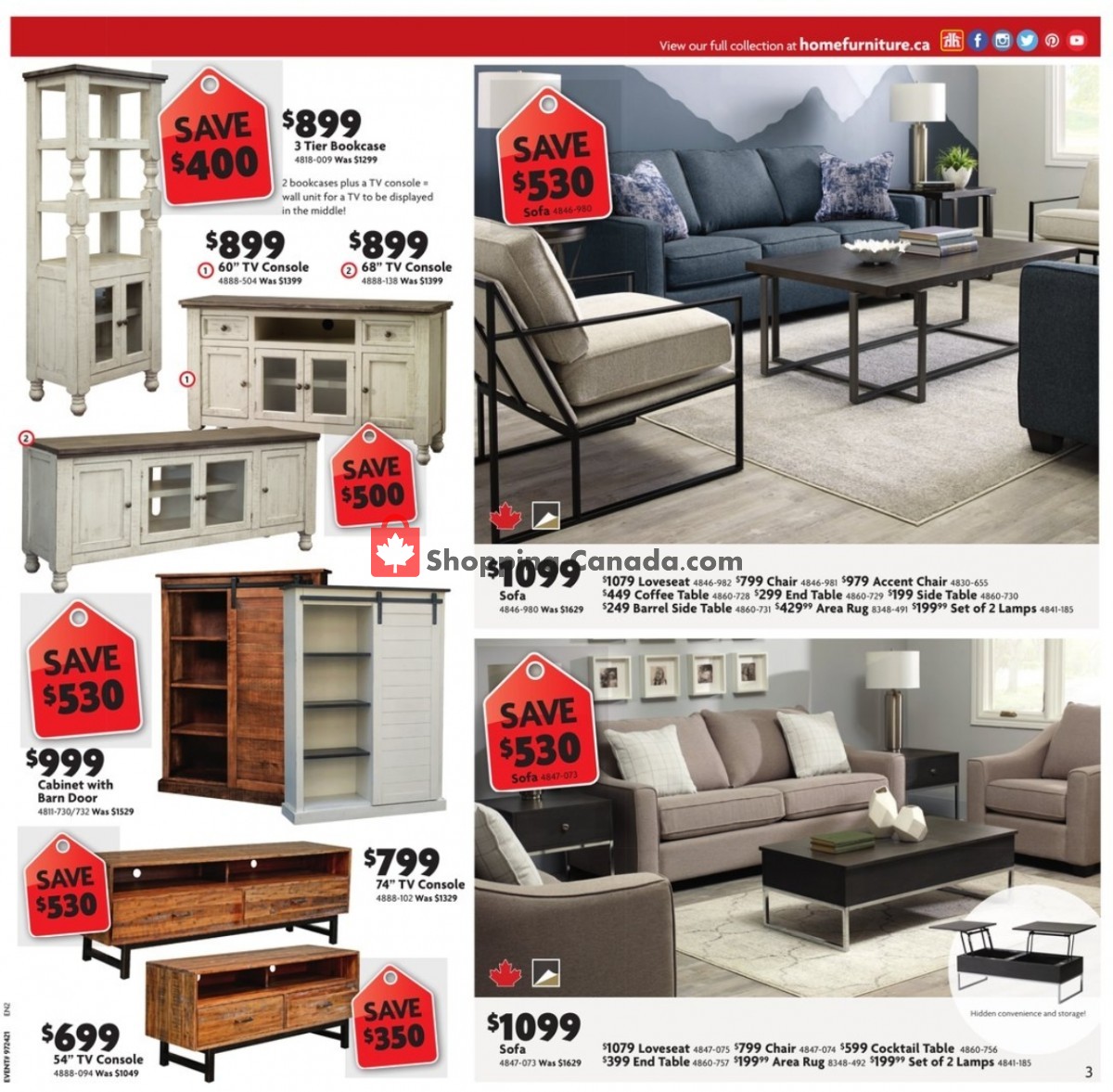 Home Furniture flyer from Thursday June 10, 2021 to Sunday June 20, 2021 - page 3