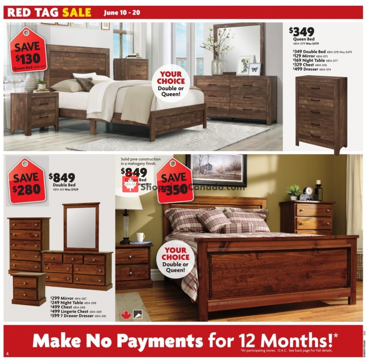 Home Furniture flyer from Thursday June 10, 2021 to Sunday June 20, 2021 - page 4