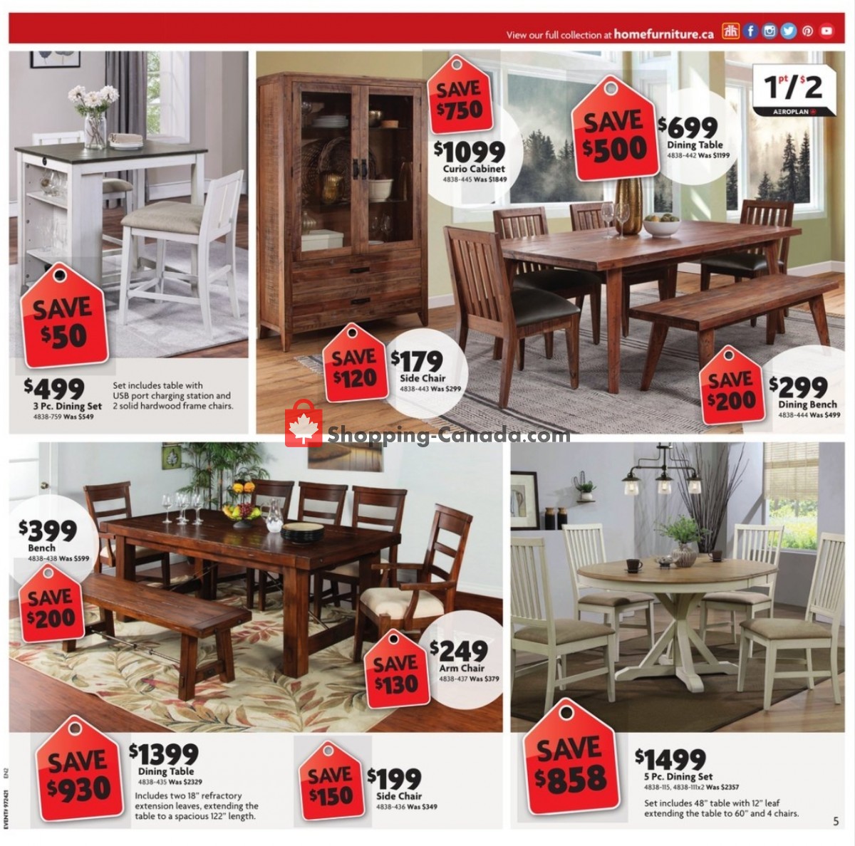 Home Furniture flyer from Thursday June 10, 2021 to Sunday June 20, 2021 - page 5