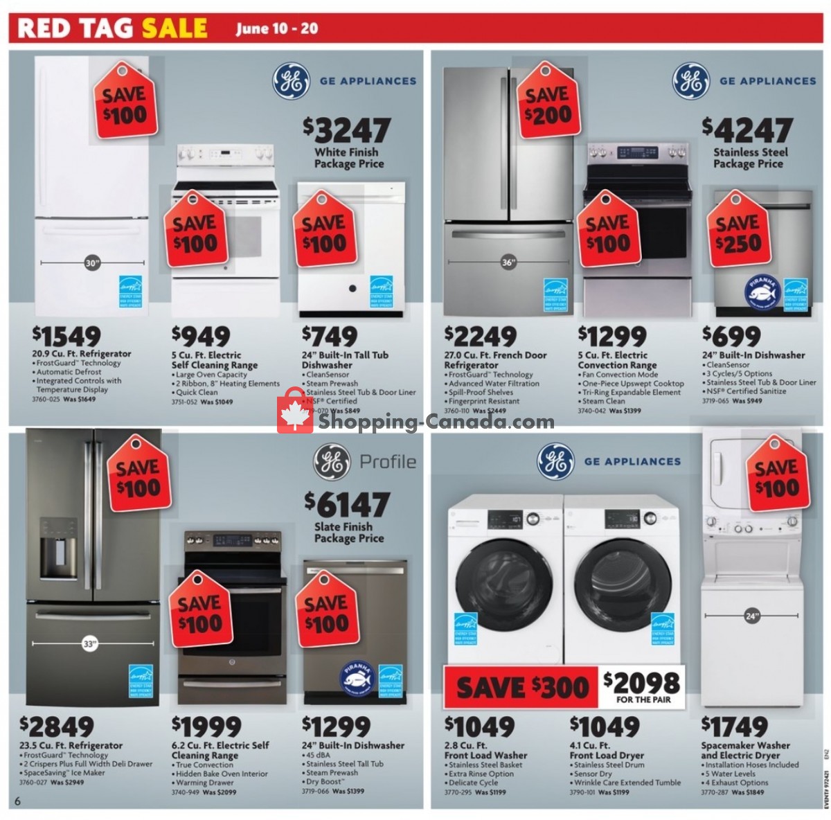 Home Furniture flyer from Thursday June 10, 2021 to Sunday June 20, 2021 - page 6