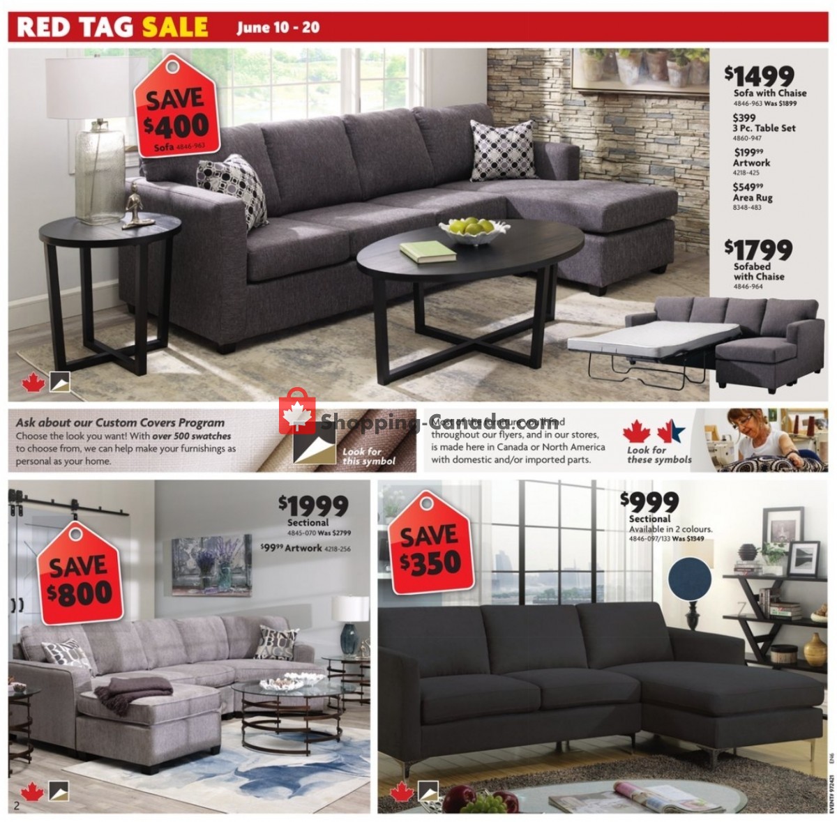 Home Furniture flyer from Thursday June 10, 2021 to Sunday June 20, 2021 - page 2