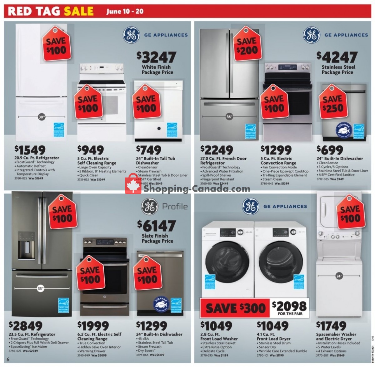 Home Furniture flyer from Thursday June 10, 2021 to Sunday June 20, 2021 - page 6