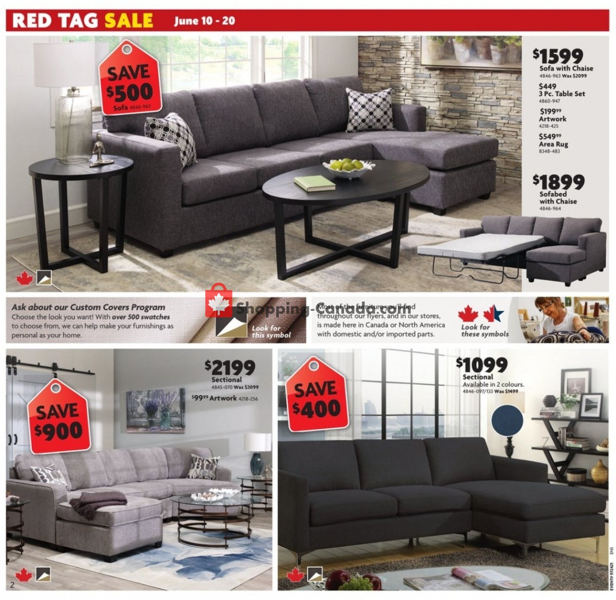 Home Furniture flyer from Thursday June 10, 2021 to Sunday June 20, 2021 - page 2