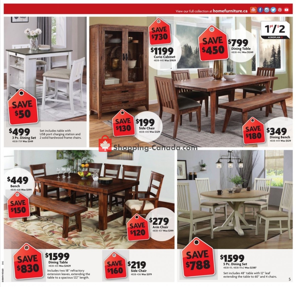 Home Furniture flyer from Thursday June 10, 2021 to Sunday June 20, 2021 - page 5