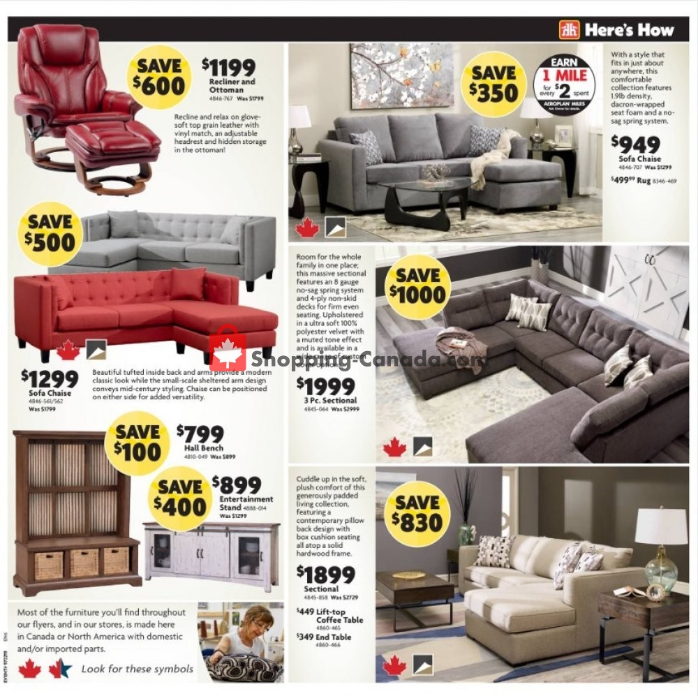 Home Furniture flyer from Thursday March 7, 2019 to Sunday March 17, 2019 - page 3