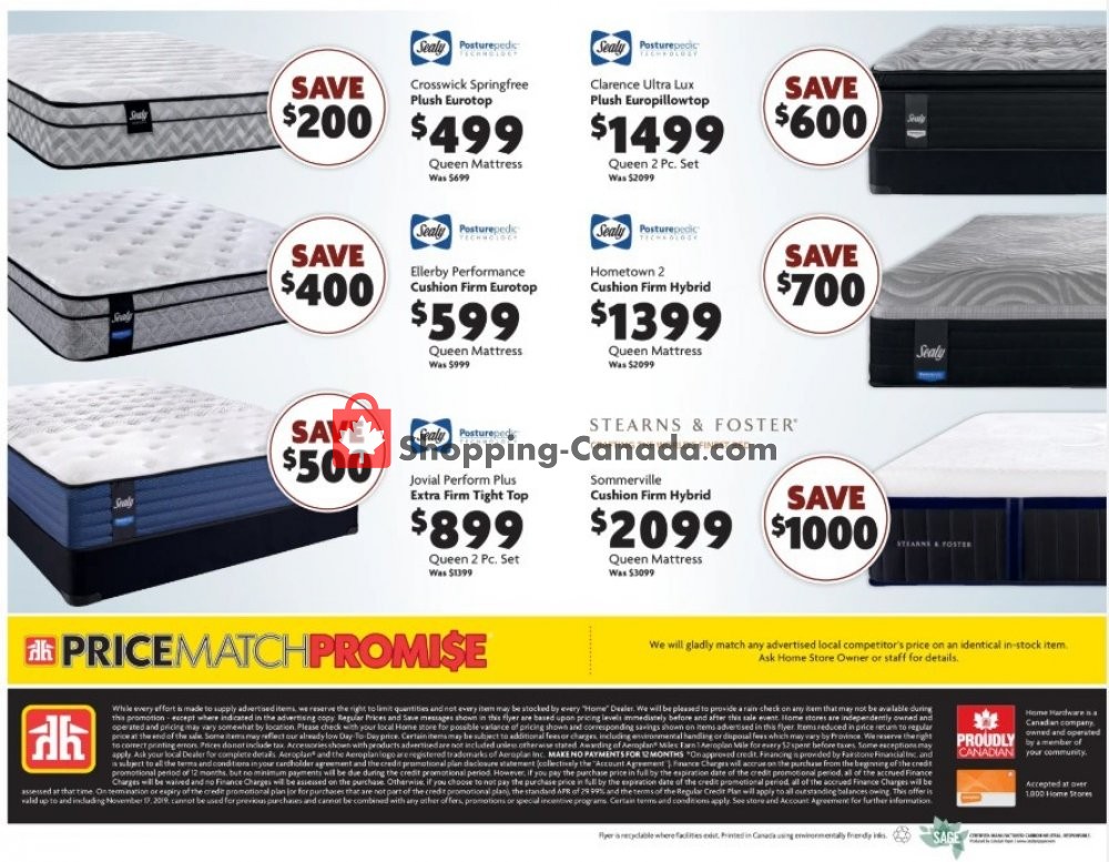 Home Furniture flyer from Thursday November 7, 2019 to Sunday November 17, 2019 - page 8