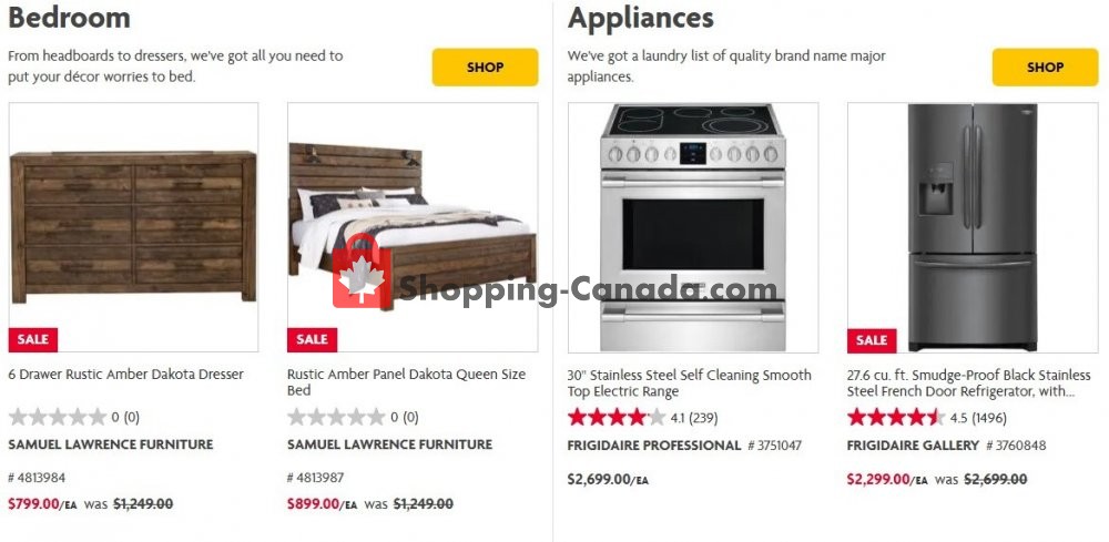 Home Furniture flyer from Tuesday April 21, 2020 to Monday April 27, 2020 - page 4