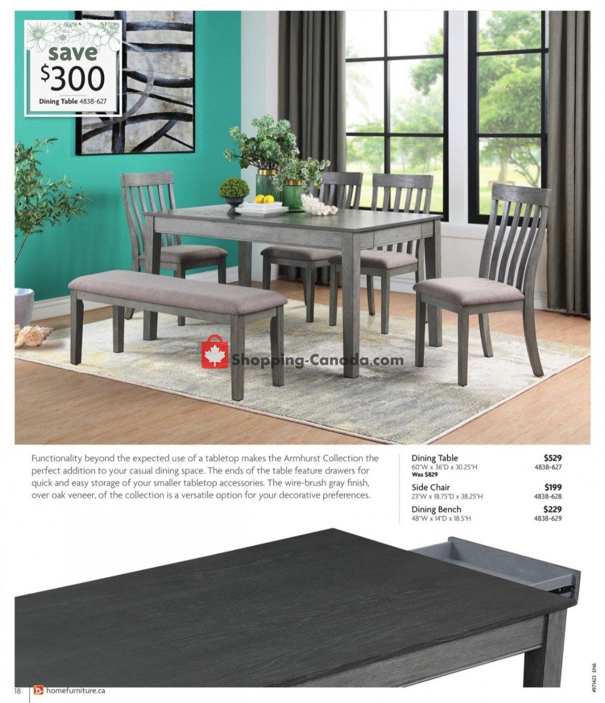 Home Furniture flyer from Thursday April 6, 2023 to Sunday April 30, 2023 - page 18