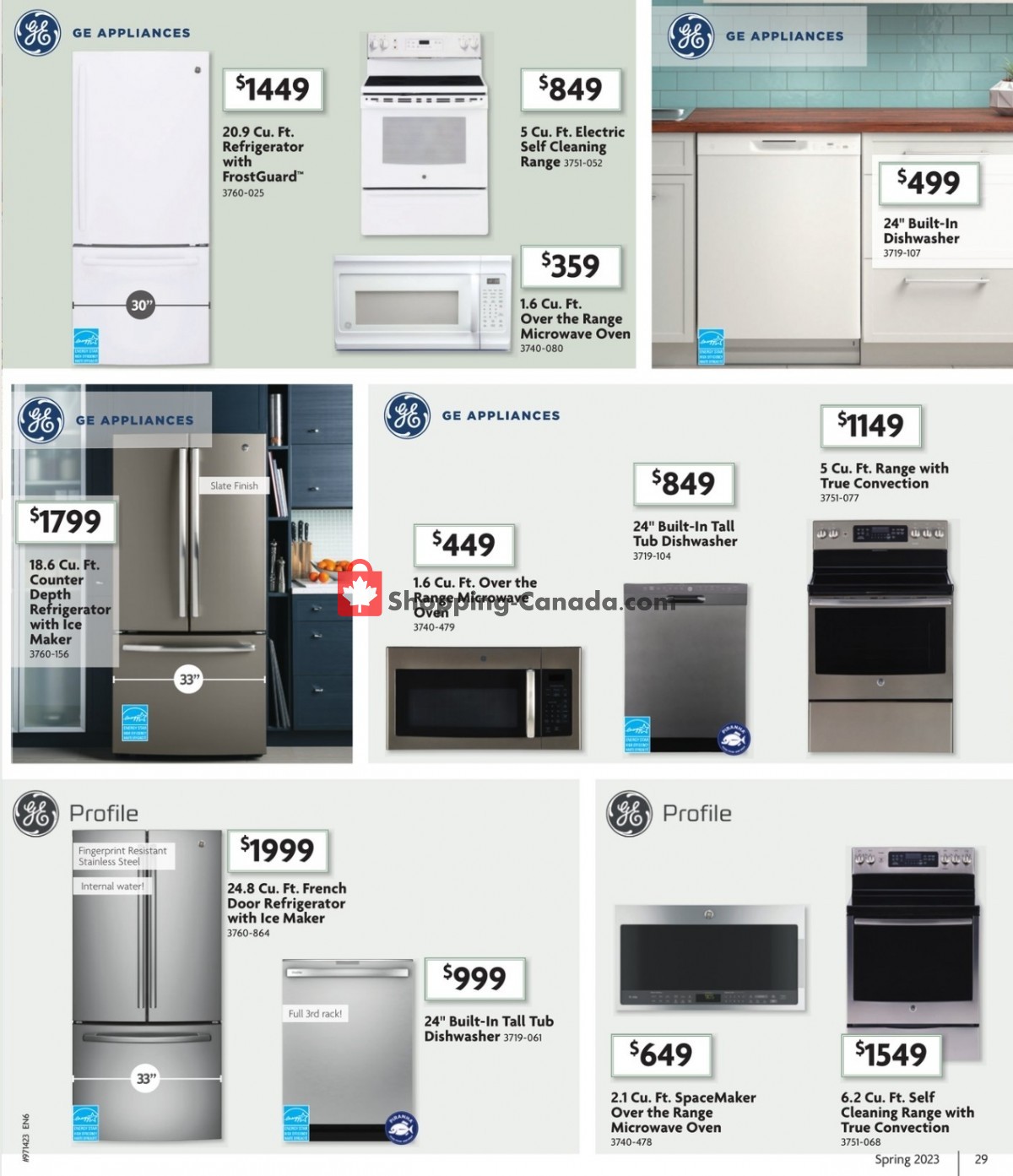 Home Furniture flyer from Thursday April 6, 2023 to Sunday April 30, 2023 - page 29