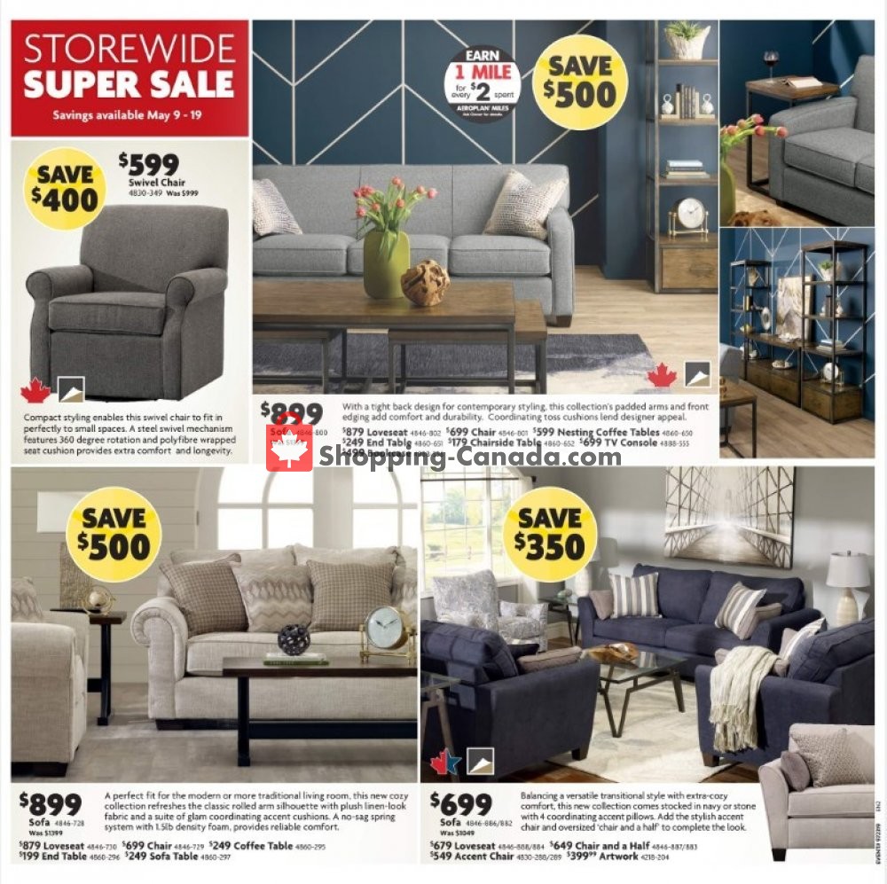 Home Furniture flyer from Thursday May 9, 2019 to Sunday May 19, 2019 - page 2