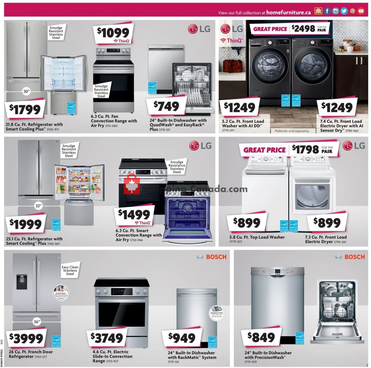 Home Furniture flyer from Thursday May 11, 2023 to Sunday May 21, 2023 - page 7