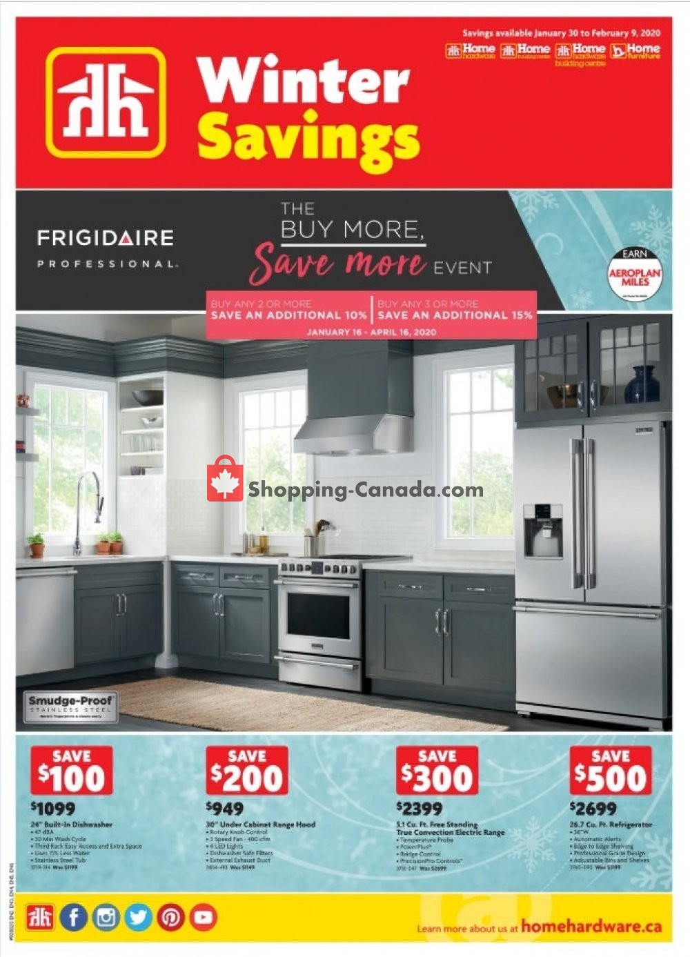 Home Furniture flyer from Thursday January 30, 2020 to Sunday February 9, 2020 - page 1