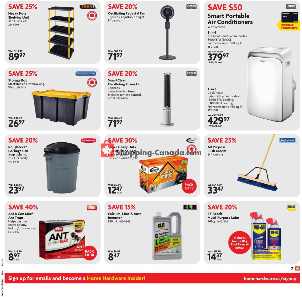 Home Hardware flyer from Thursday June 4, 2026 to Wednesday June 17, 2026 - page 8