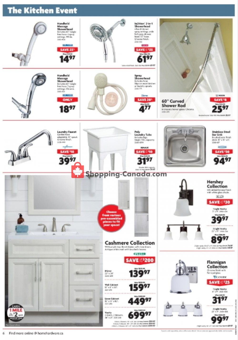 Home Hardware flyer from Wednesday October 3, 2018 to Tuesday October 9, 2018 - page 6