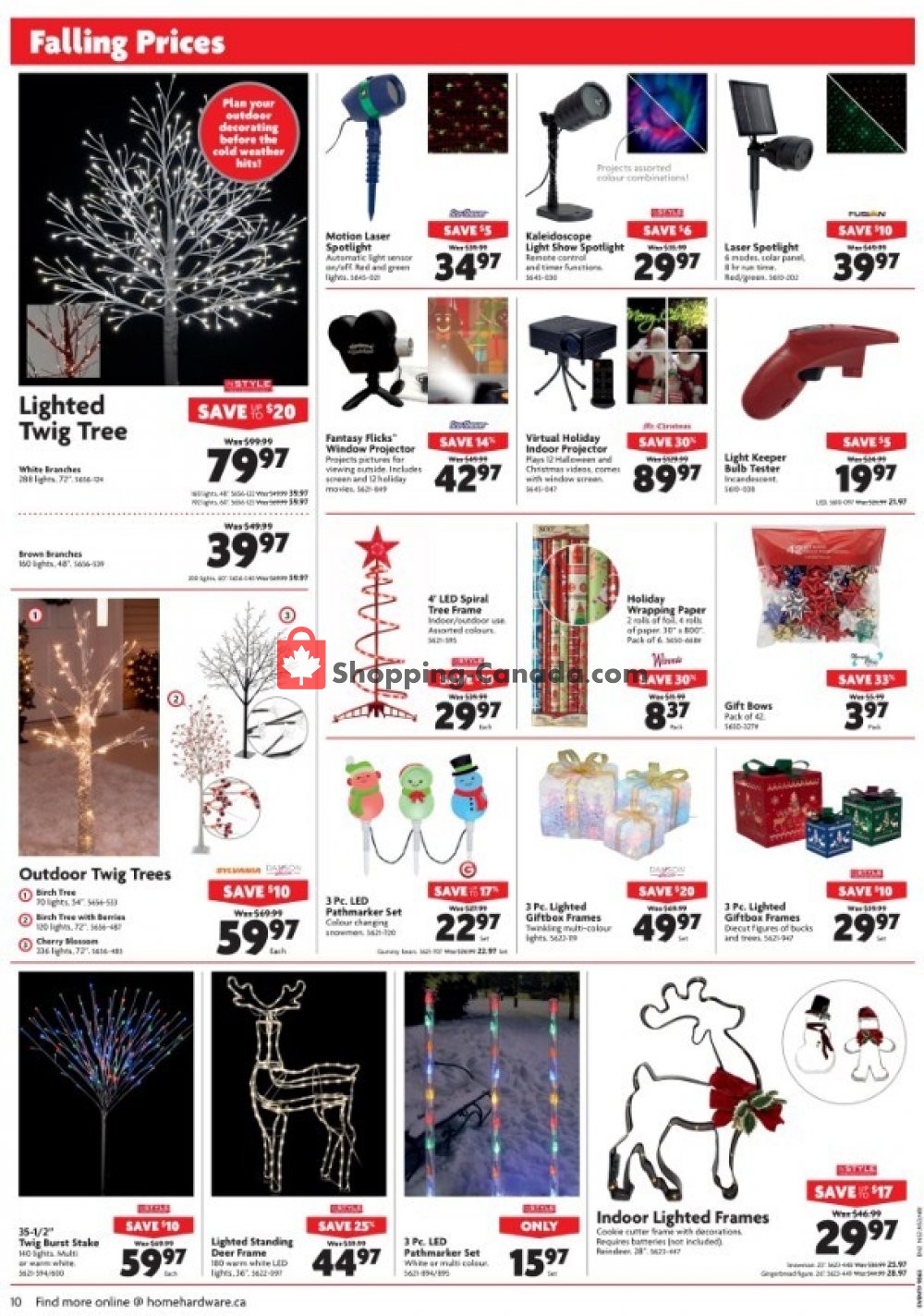 Home Hardware flyer from Wednesday October 24, 2018 to Tuesday October 30, 2018 - page 10