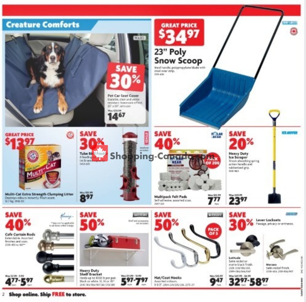 Home Hardware flyer from Thursday February 6, 2020 to Wednesday February 12, 2020 - page 3