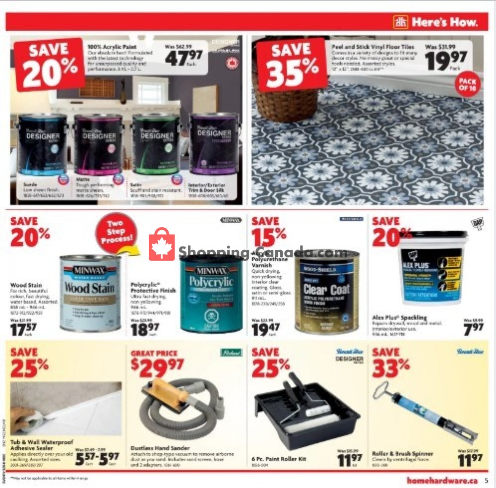 Home Hardware flyer from Thursday February 6, 2020 to Wednesday February 12, 2020 - page 6