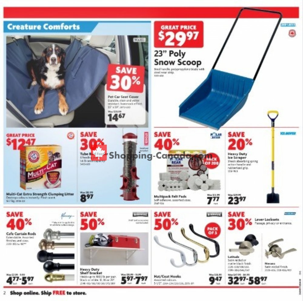 Home Hardware flyer from Thursday February 6, 2020 to Wednesday February 12, 2020 - page 3