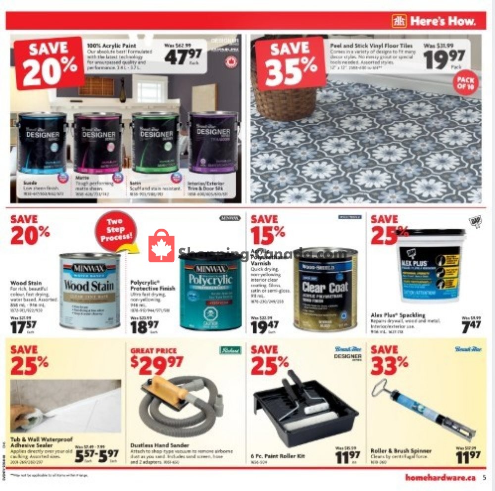Home Hardware flyer from Thursday February 6, 2020 to Wednesday February 12, 2020 - page 6