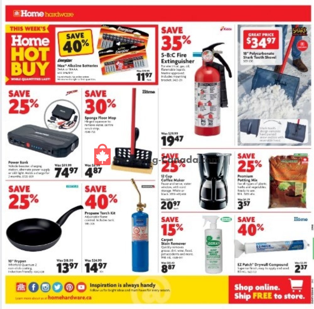 Home Hardware flyer from Thursday February 6, 2020 to Wednesday February 12, 2020 - page 2