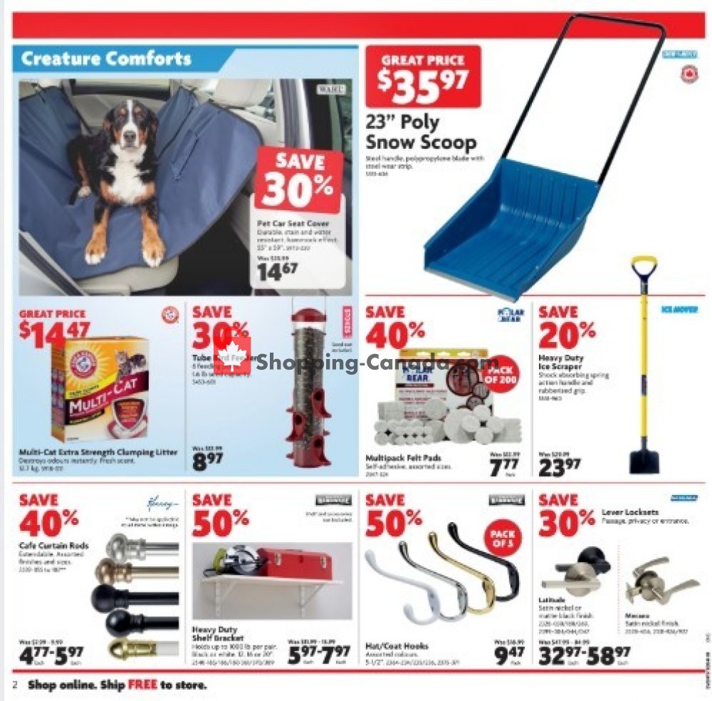 Home Hardware flyer from Thursday February 6, 2020 to Wednesday February 12, 2020 - page 3