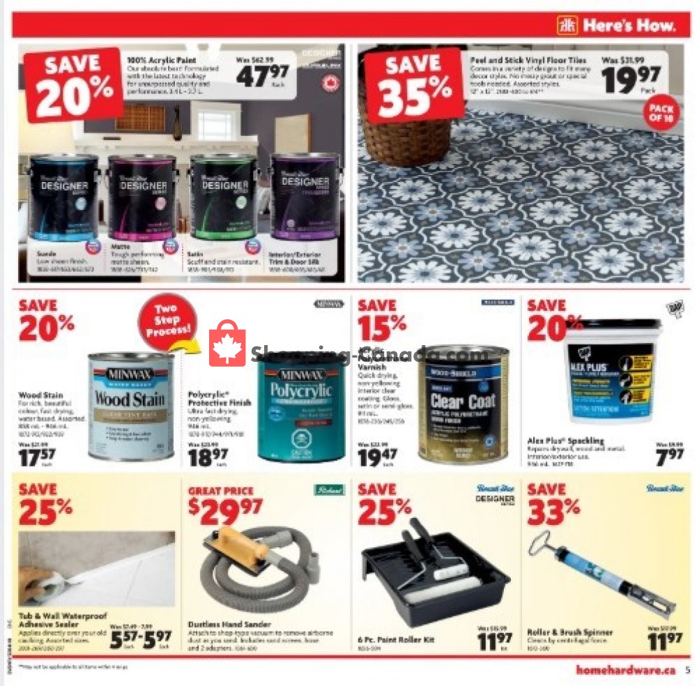 Home Hardware flyer from Thursday February 6, 2020 to Wednesday February 12, 2020 - page 6