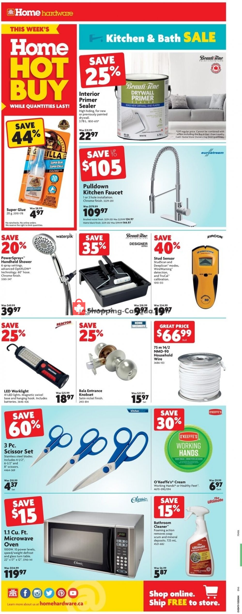 Home Hardware Canada, flyer (Big savings ON) January 21 February