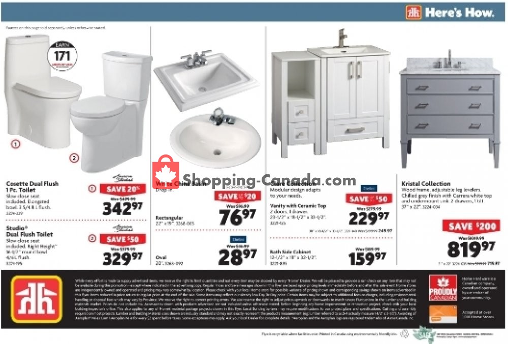 Home Hardware flyer from Wednesday September 26, 2018 to Tuesday October 2, 2018 - page 11