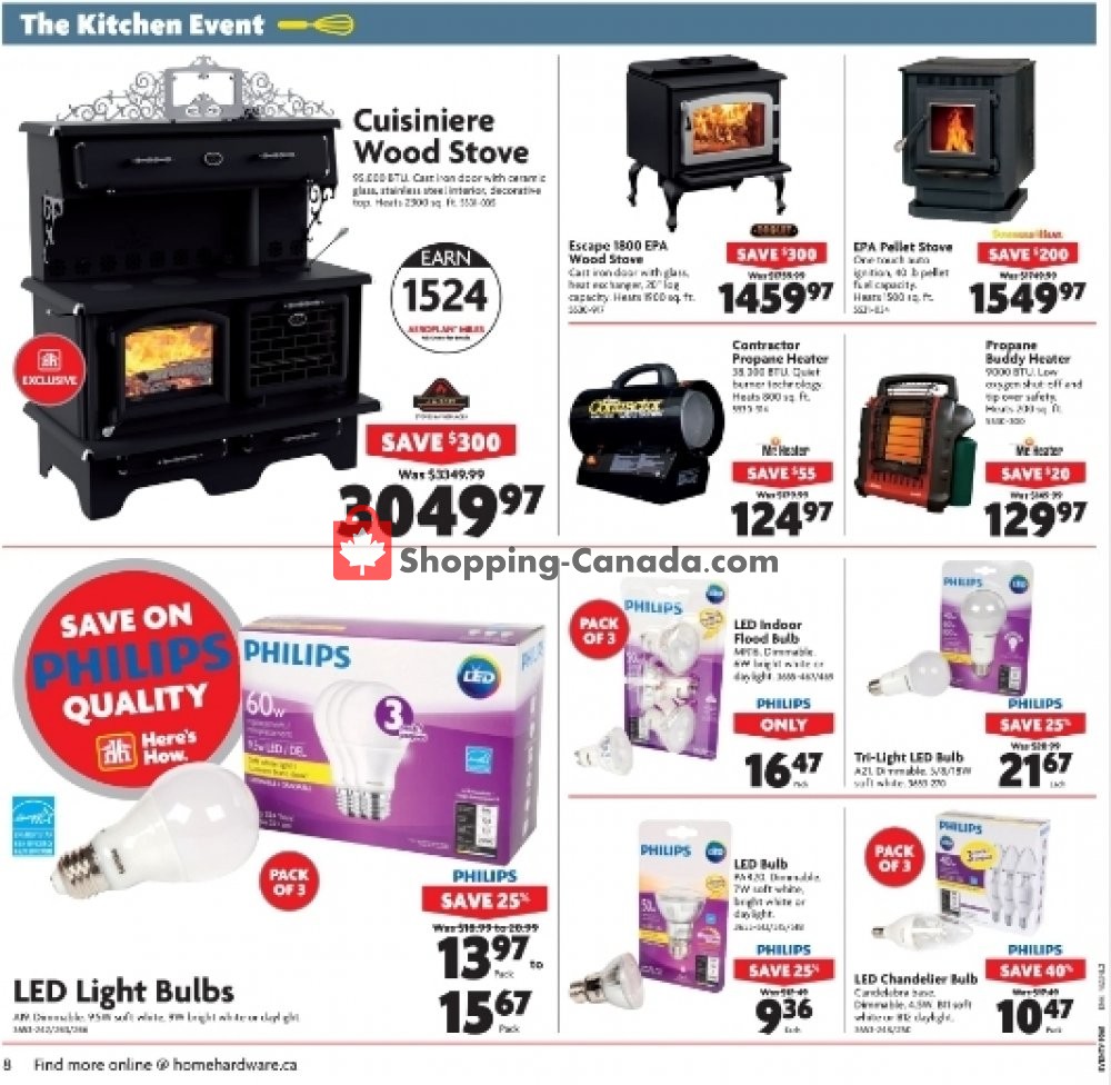 Home Hardware flyer from Wednesday September 26, 2018 to Tuesday October 2, 2018 - page 8