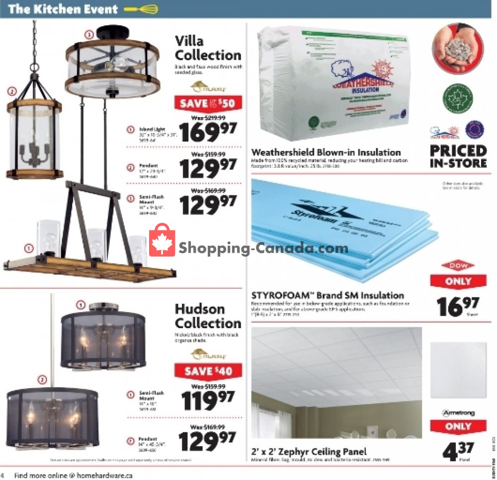 Home Hardware flyer from Wednesday September 26, 2018 to Tuesday October 2, 2018 - page 4