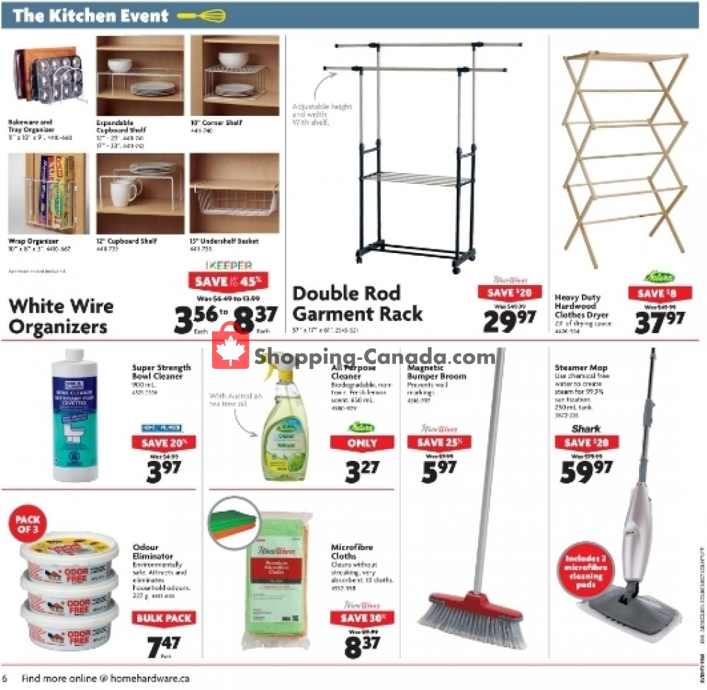 Home Hardware flyer from Wednesday September 26, 2018 to Tuesday October 2, 2018 - page 6