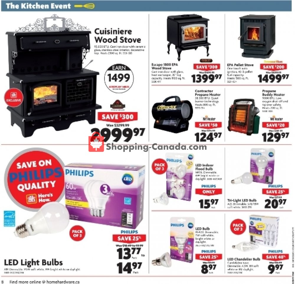 Home Hardware flyer from Wednesday September 26, 2018 to Tuesday October 2, 2018 - page 8