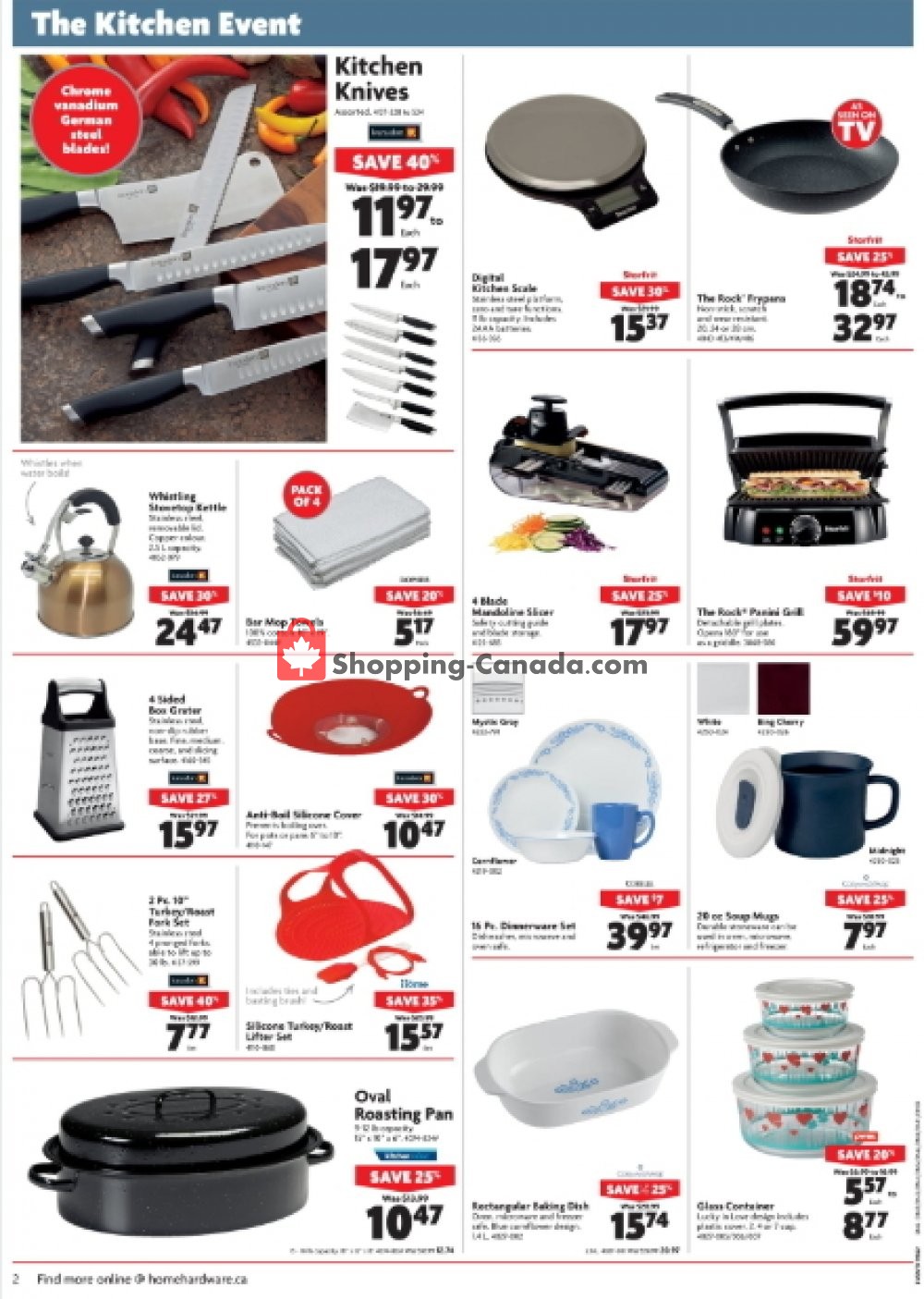 Home Hardware flyer from Wednesday October 3, 2018 to Tuesday October 9, 2018 - page 2